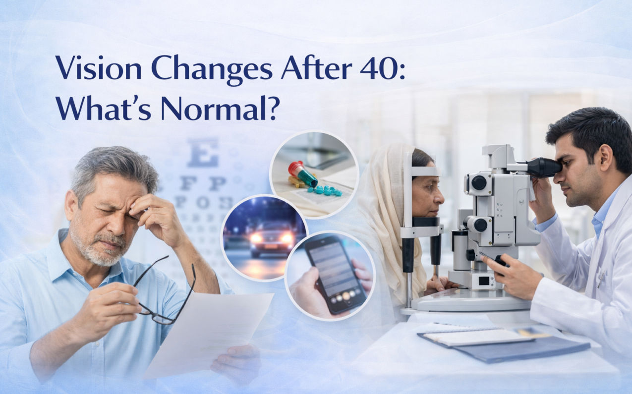 Vision Changes After 40 What’s Normal