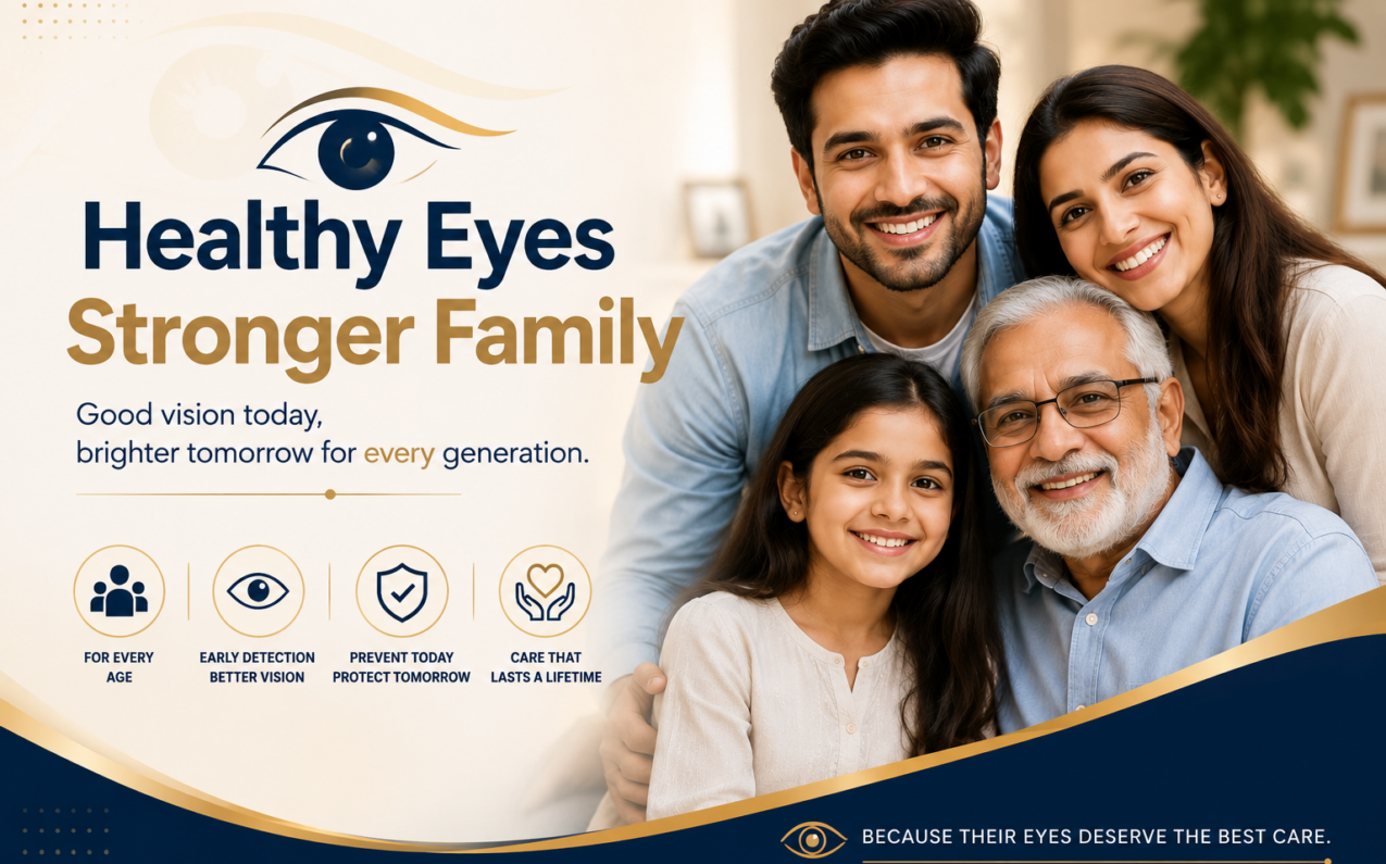 why eye health should be a family priority