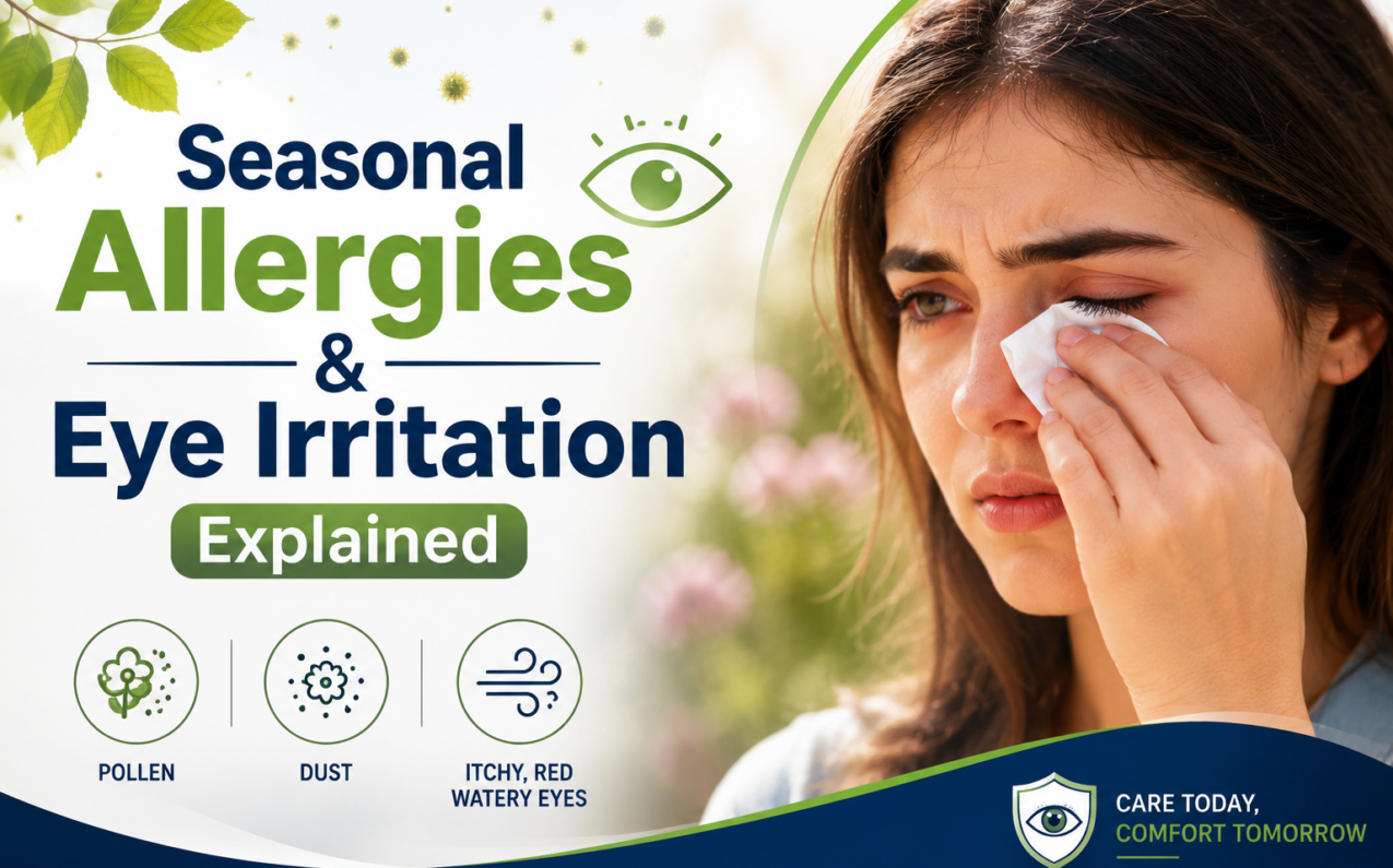 seasonal allergies and eye irritation