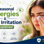 seasonal allergies and eye irritation