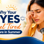 why eyes feel tired in summer