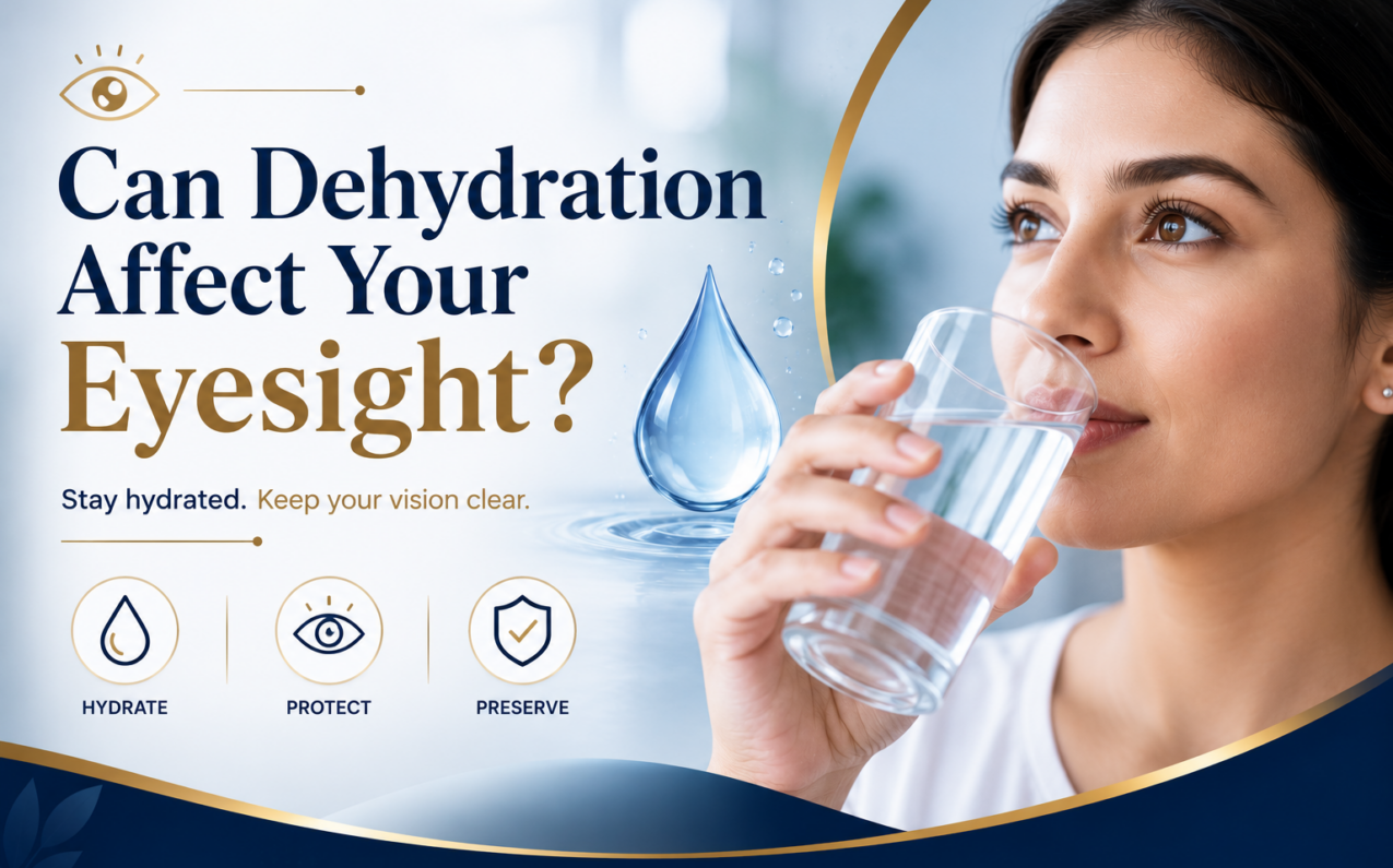 Stay hydrated, protect your eyes
